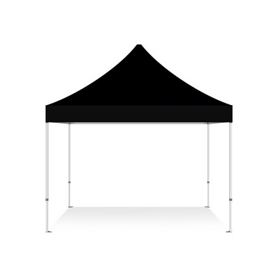 Black Canopy Tent (Topper and Frame) - (20' x 10ft)