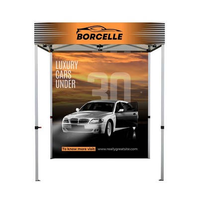 6' Aluminum Canopy Tent - Sustainable Tent Fabric (Frame+Topper)